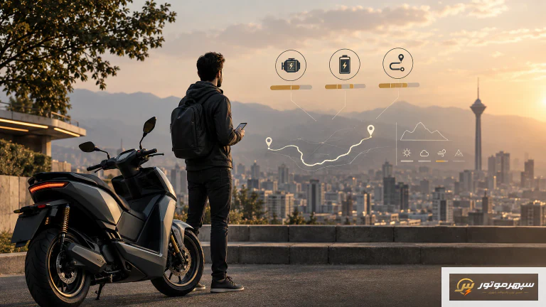 تصویر اختصاصی مقاله چطور موتورسیکلت یا اسکوتر برقی مناسب برای مسیر روزانه انتخاب کنیم